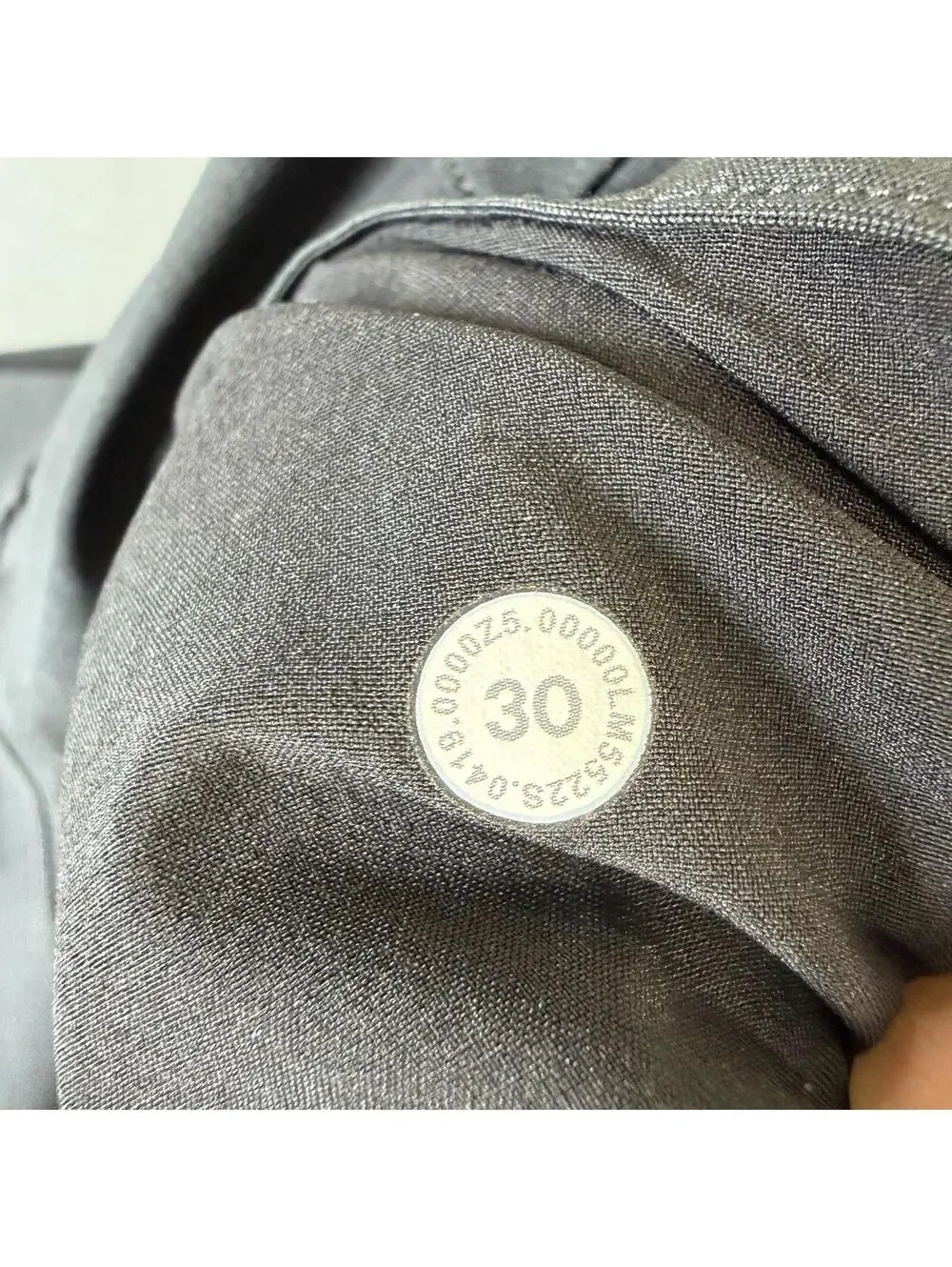 Lululemon Commission ABC Pants Mens 30 Slim Dark Gray Warpstreme Chino M5522S